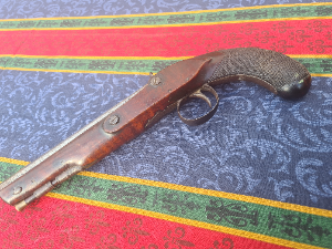 19th Century London Percussion Pistol