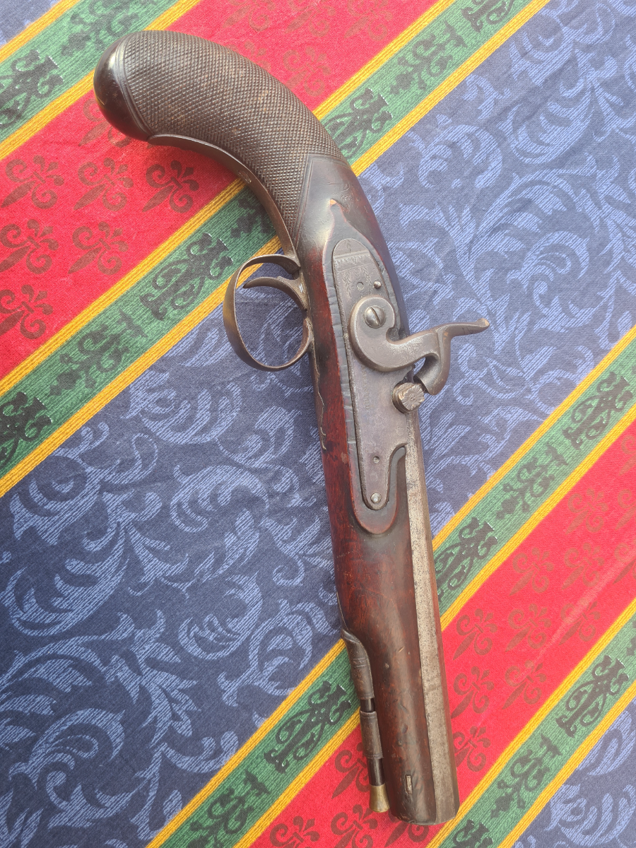 19th Century London Percussion Pistol