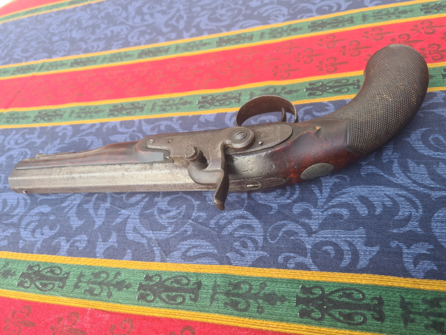 19th Century London Percussion Pistol
