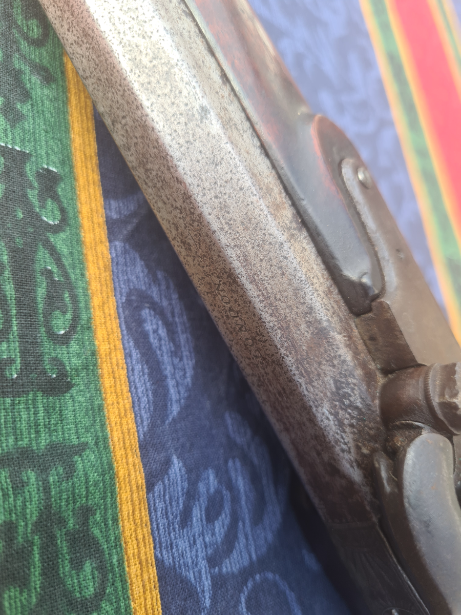 19th Century London Percussion Pistol