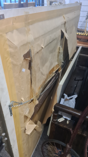 Very Large 19th Century Norfolk School Country Scene Oil Painting