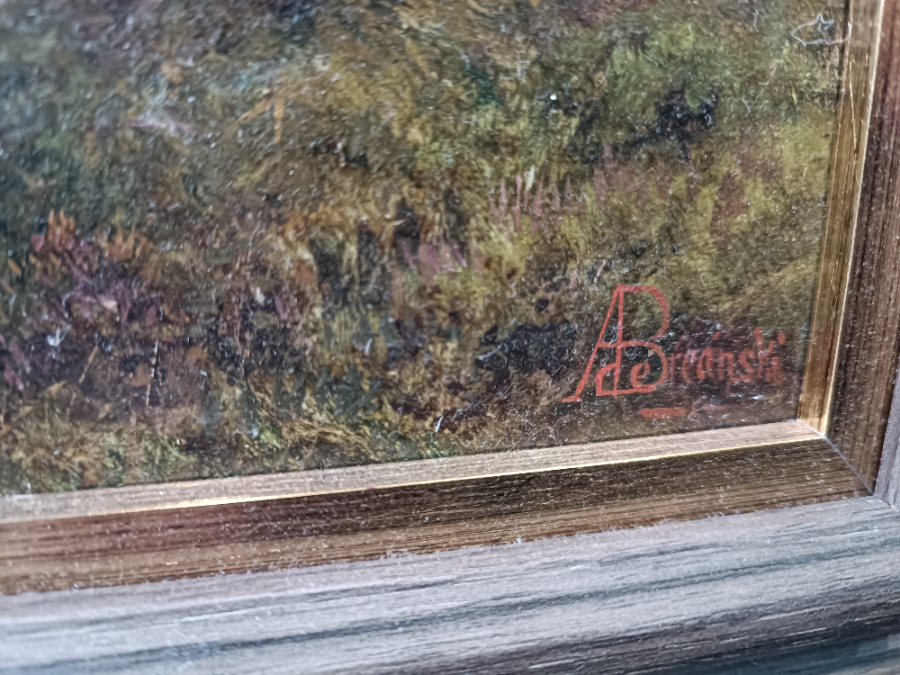 Explore our collection of 19th century oil paintings, including a beautifully reframed Alfred De Breanski piece. Act now for this 72 x 53 cm treasure!