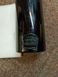 Explore our collection of 19th-century sealed moulded bottles. Featured: Inner Temple standing at 23cm high. In good condition for its age. Shop now!