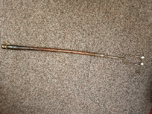 19th C Steel Toasting Iron