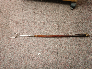 19th C Steel Toasting Iron