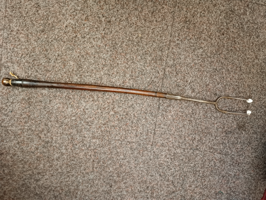 19th C Steel Toasting Iron