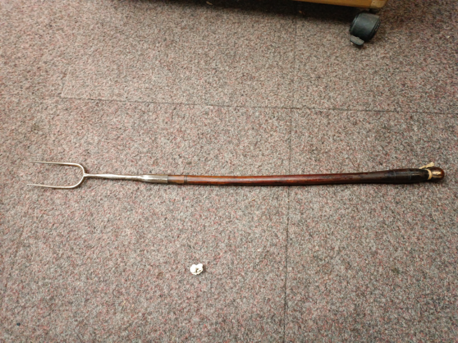 19th C Steel Toasting Iron