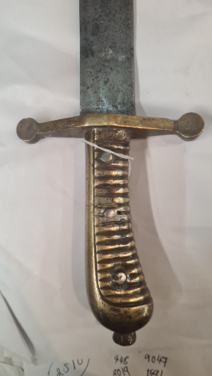 19th Century German Saxon Faschinenmesser Sword