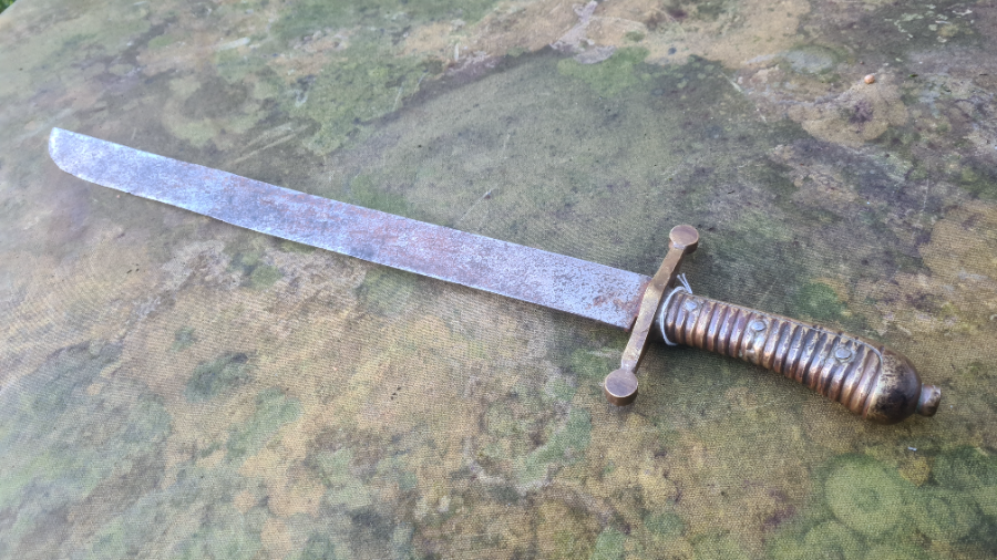 19th Century German Saxon Faschinenmesser Sword