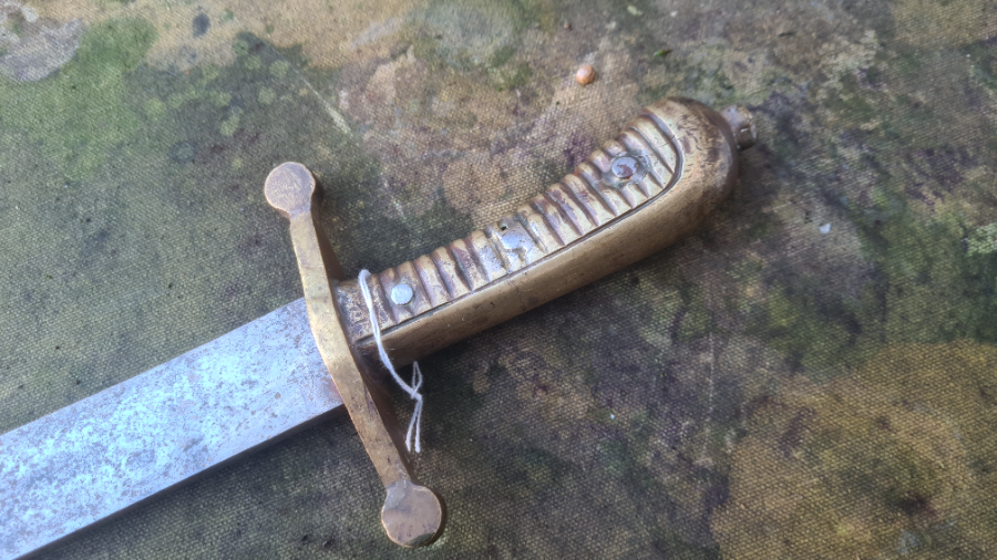 19th Century German Saxon Faschinenmesser Sword
