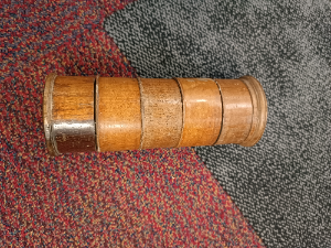 Explore our range of unique 19th century Five-Section Treen Spice Boxes. Find the perfect antique mahogany spice box for nutmeg, cloves, and cinnamon. Shop now.