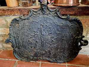 Cast Iron Plaque.
