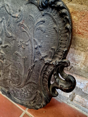 Cast Iron Plaque.