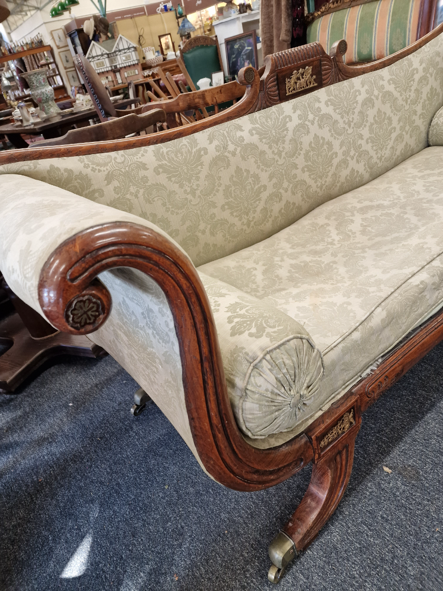 Regency Scroll Day Bed Sofa