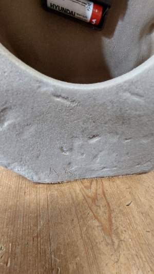 Bernard Rooke Pottery Dragonfly Clock