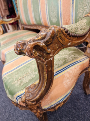 Edwardian Ornate Sofa