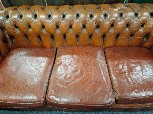 Red Chesterfield Sofa