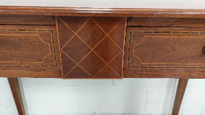 Georgian Hall Table On Castors