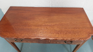 Georgian Hall Table On Castors