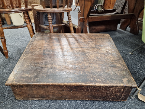 Oak Ckerks Desk Top Writing Slope