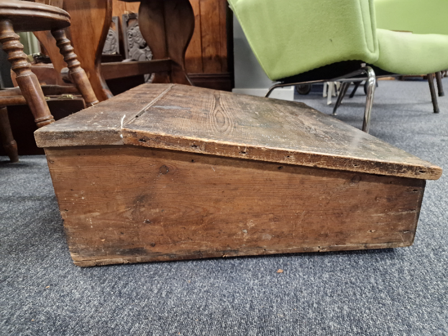 Oak Ckerks Desk Top Writing Slope