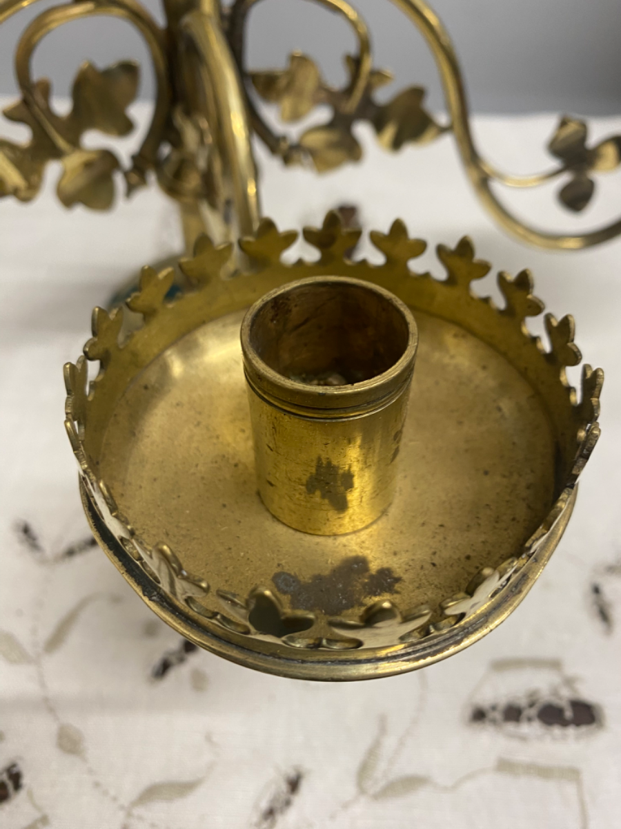 Brass Six Tier Church Candle Holder