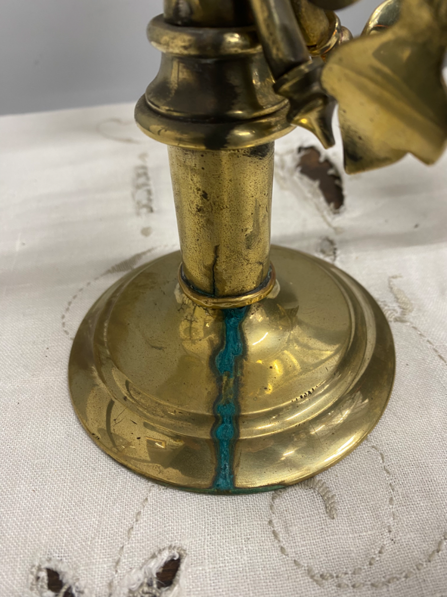 Brass Six Tier Church Candle Holder