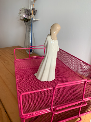 Nao Lladro Girl With Puppy