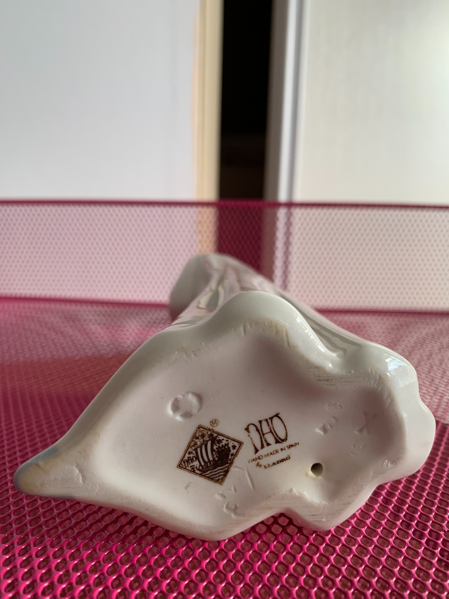 Nao Lladro Girl With Puppy