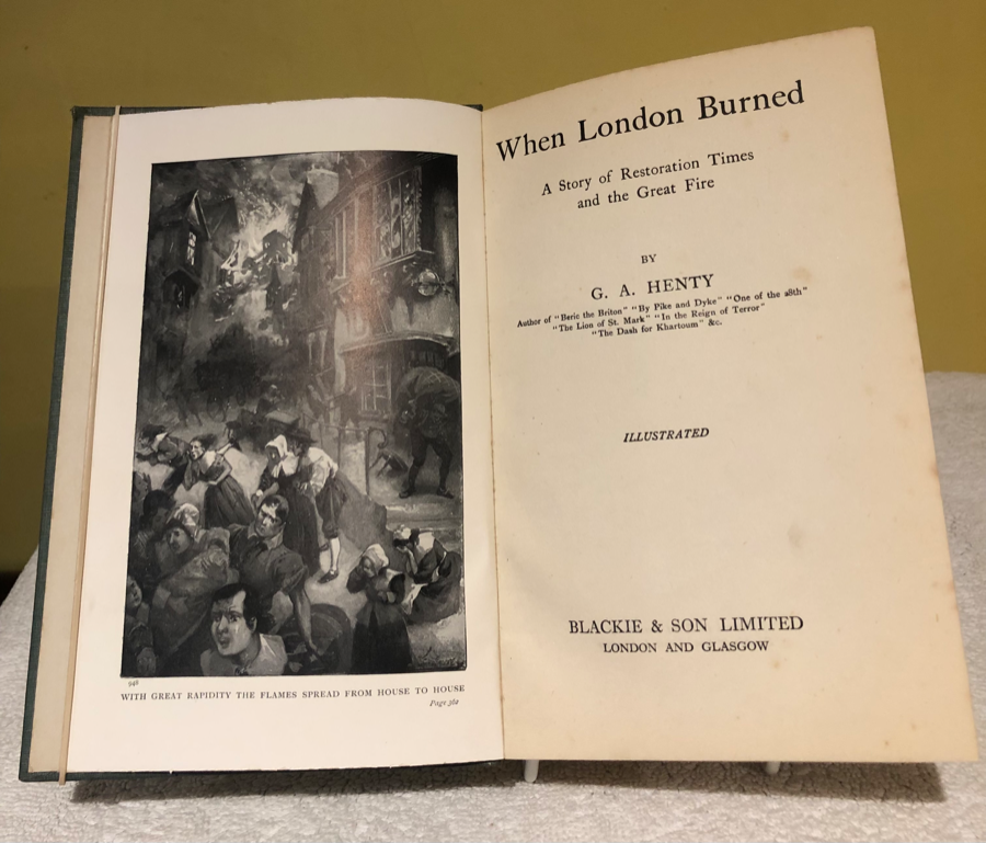 When London Burned By G A Henty