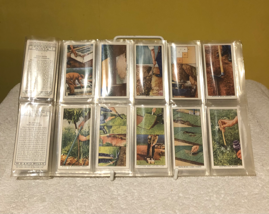 Household Hints & Garden Hints-Wills Cigarette Card Sets From The 1930's