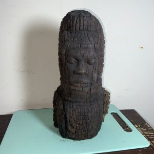 South Pacific Antique Carving