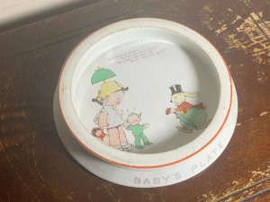 Shelley Baby’s Plate The Rarest ( Mister Rabbit )
