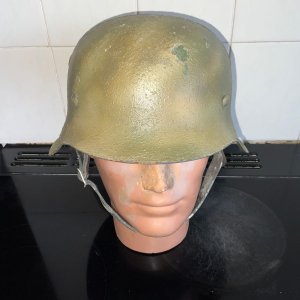 German Soldiers Helmet Of The 2ww