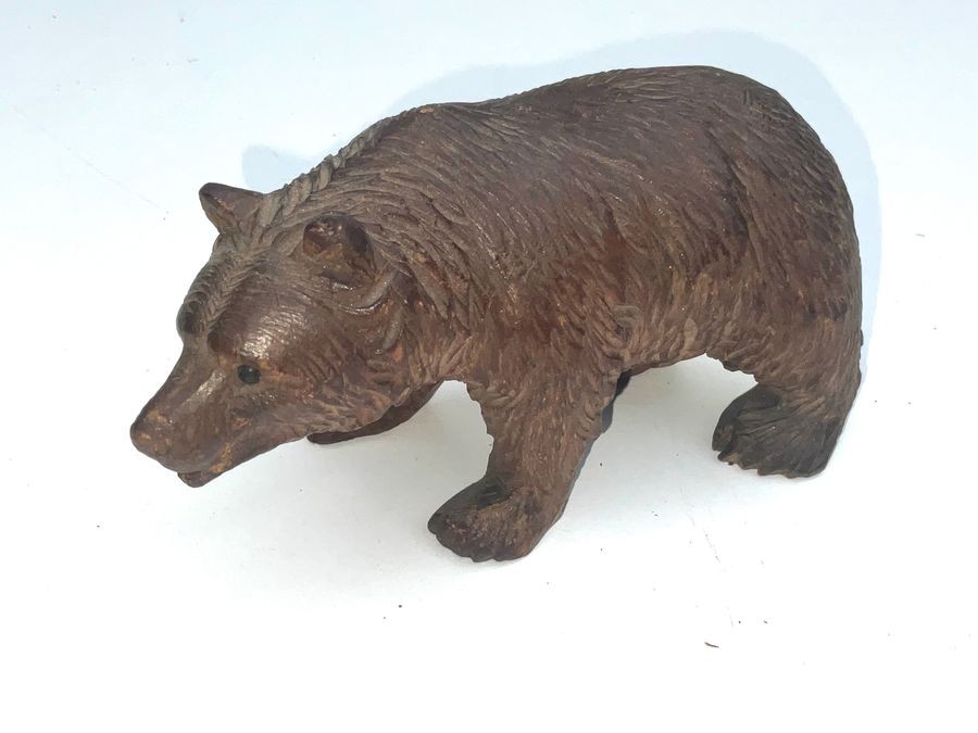 Primary image for Bear Black Forest Carved Victorian