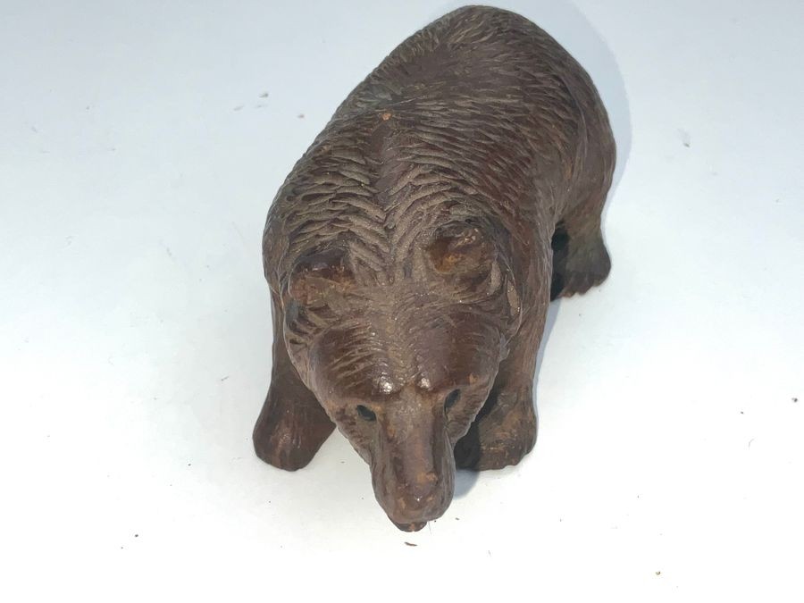 Bear Black Forest Carved Victorian
