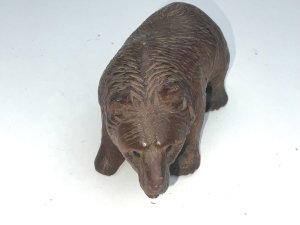 Beautiful carved lovely glass eyed just a fantastic bear, offering free delivery worldwide reference sb. Tel: we accept online payments for all our items listed: bank transfer cash on collection personal cheques or if wishing over the phone using your debit or credit cards, also doing layby payments plan, or email giving your address details & contact number and we shall send you your items invoice to make