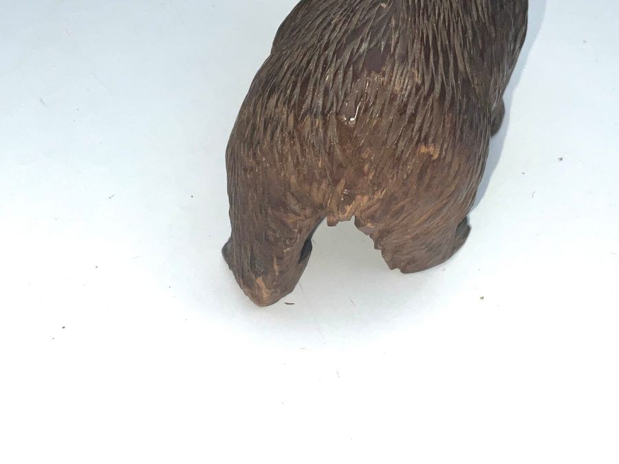 Bear Black Forest Carved Victorian