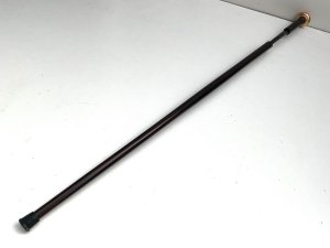 Gold grip very solid, sticks made of quality hardwood look to be rosewood circa 1900’s, blades high tensioned and in good condition has 3 edges and long fuller, diameter of the grips 5 cm walking stick length being 87 cm diameter of stick from handle 24 mm tapering down to ferrule 12 mm, from steel tip to top of handle being 80 cm, offering free delivery uk reference kt5 tel: we accept online payments for all our items listed: bank transfer cash on collection personal cheques or if wishing over the phone using your debit or credit cards, also doing layby payments plan, or email giving your address details & contact number and we shall send you your items invoice to make