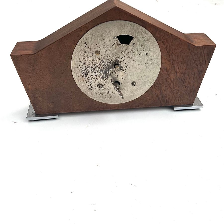 Bravingtons Ltd Of London Art Deco 8 Day Clock