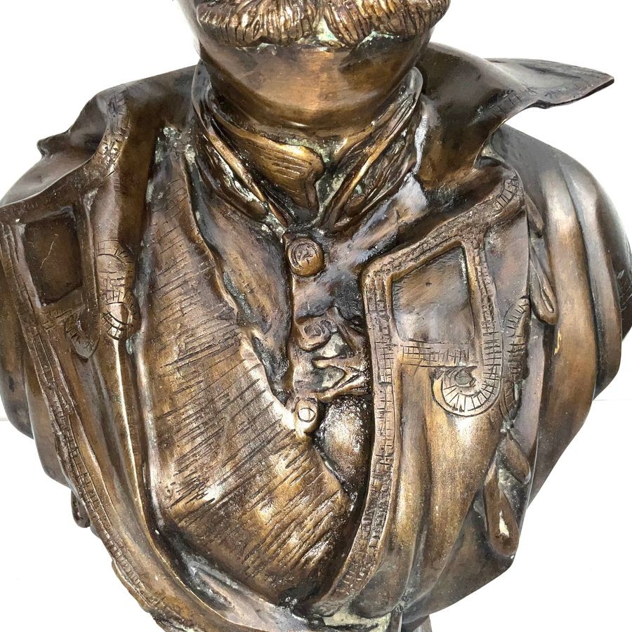 Marshal Pétain Bronze Bust
