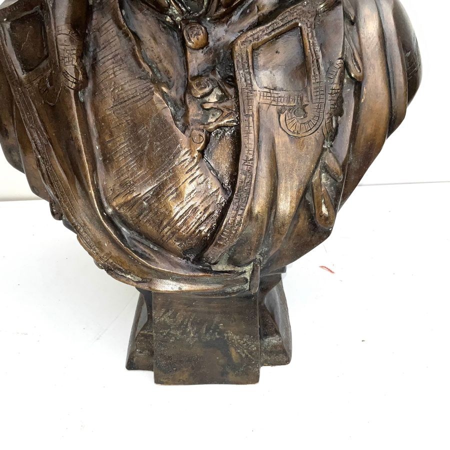 Marshal Pétain Bronze Bust