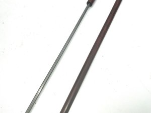 Hallmarked for birmingham 1901 wood being elm the handle is horn overall condition is very good being strong and sturdy firm in fitment length in full of 89 cm and from steels tip to top of handle being 84 cm diameter of stick 2 cm length of horn handle 11 cm, offering free delivery uk only, reference lc7 tel: we accept online payments for all our items listed: bank transfer cash on collection personal cheques or if wishing over the phone using your debit or credit cards, also doing layby payments plan, or email giving your address details & contact number and we shall send you your items invoice to make