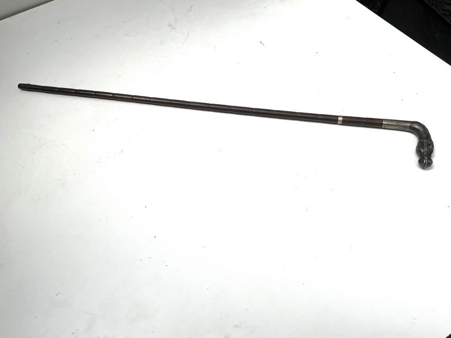 Primary image for The Finest Gentleman’s Walking Stick Sword Stick With Silver Horses Head Handle