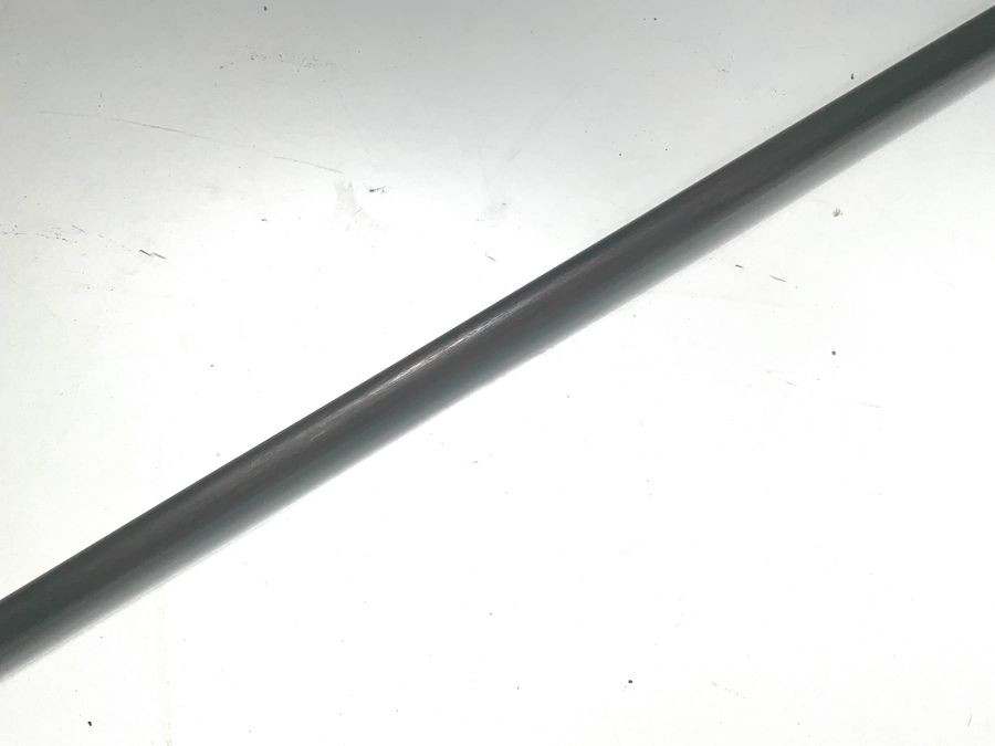 Horn Handled Gentleman’s Walking Stick Sword Stick With Silver Collar
