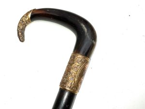 Dated for 1903 on cartouche the gold plated parts in good condition as is stick, excellent horn handle, total length being 88 cm across handles 11 cm sticks diameter from handle 24 mm tapering down to ferule 14 mm from steels tip to top of handle being 14 mm the blades in excellent condition and high tensioned. Now offering worldwide delivery, ask for your quote, reference b11. Tel: we accept online payments for all our items listed: bank transfer cash on collection personal cheques or if wishing over the phone using your debit or credit cards, also doing layby payments plan, or email giving your address details & contact number and we shall send you your items invoice to make