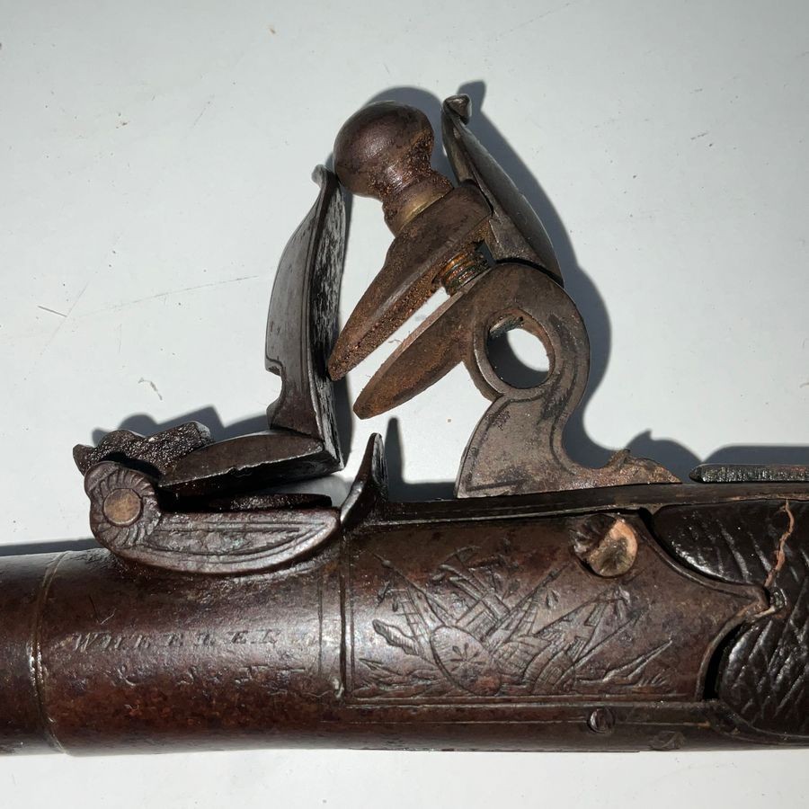 Flintlock Pistol Early 18th Century