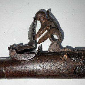 Wheeler of london nice overcoat pistol with foldaway trigger actions in good working order twist off barrel london proof marks length of 18 cm height 10 cm depth being 3 cm, offering free delivery uk reference dr7. Tel: we accept online payments for all our items listed: bank transfer cash on collection personal cheques or if wishing over the phone using your debit or credit cards, also doing layby payments plan, or email giving your address details & contact number and we shall send you your items invoice to make