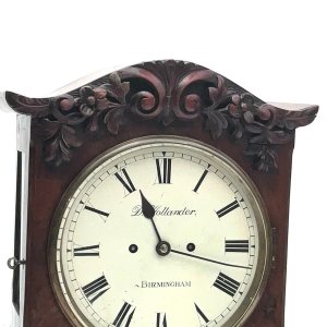 Regency twin fusee bracket clock london clock birmingham retailer on dial, the movement has been fully overhauled and serviced, the case is of mahogany, a top quality clock height 46 cm width 40 cm depth being 18 cm, offering free shipping worldwide reference dbss tel: we accept online payments for all our items listed: bank transfer cash on collection personal cheques or if wishing over the phone using your debit or credit cards, also doing layby payments plan, or email giving your address details & contact number and we shall send you your items invoice to make