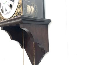 The french antique morbier clock is known as a provincial or country french clock, distinguishing it from clocks made in lyon, beaune or paris. The clock was named after the village of morbier, located close to the swiss border between paris and geneva this one is quite rare and in excellent condition and fully working order comes with original key pendulum and wall bracket, sizes are height to include bracket 47 cm width 22 cm depth being 12 cm
